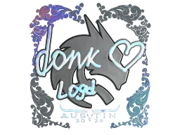 Sticker | donk (Holo) | Austin 2025