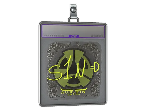 Sticker Slab | s1n (Foil) | Austin 2025