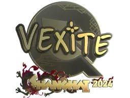 Sticker | vexite (Gold) | Shanghai 2024