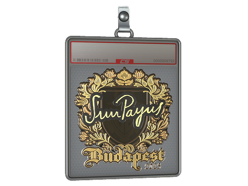 Sticker Slab | SunPayus (Gold) | Budapest 2025
