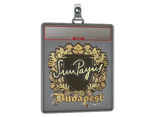 Sticker Slab | SunPayus (Gold) | Budapest 2025
