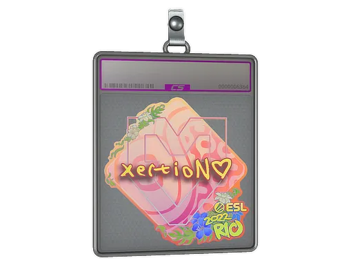 Sticker Slab | xertioN (Holo) | Rio 2022
