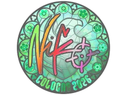 Sticker | NiKo (Holo) | Cologne 2026