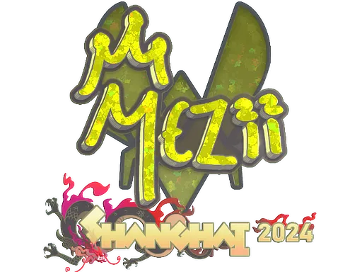 Sticker | mezii (Glitter) | Shanghai 2024