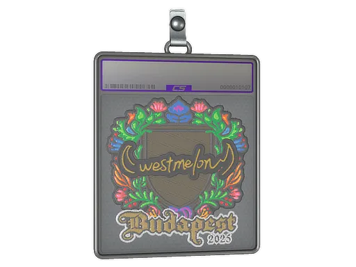 Sticker Slab | westmelon (Embroidered) | Budapest 2025