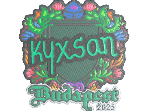 Sticker | kyxsan (Embroidered) | Budapest 2025