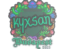 Sticker | kyxsan (Embroidered) | Budapest 2025