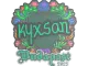 Sticker | kyxsan (Embroidered) | Budapest 2025 CS2 skin