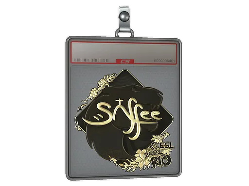 Sticker Slab | saffee (Gold) | Rio 2022