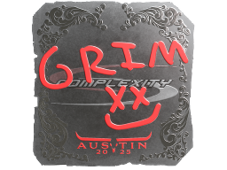 Sticker | Grim (Foil) | Austin 2025