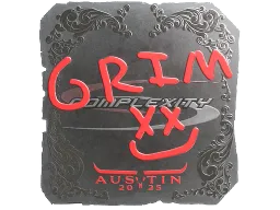 Sticker | Grim (Foil) | Austin 2025