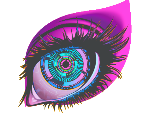 Sticker | Dystopian Gaze (Lenticular)