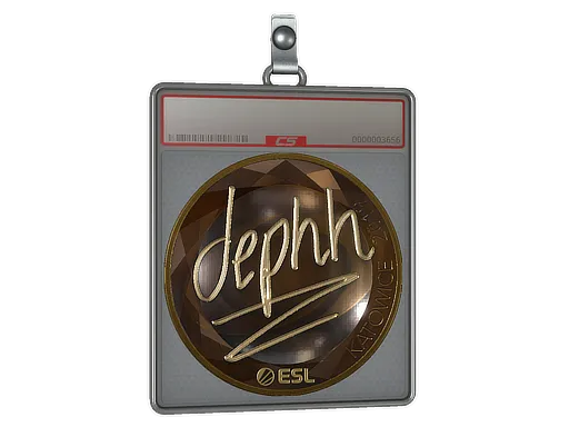 Sticker Slab | dephh (Gold) | Katowice 2019
