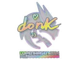 Sticker | donk (Holo) | Copenhagen 2024