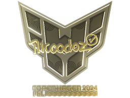 Sticker | nicoodoz (Gold) | Copenhagen 2024