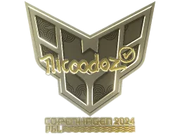 Sticker | nicoodoz (Gold) | Copenhagen 2024