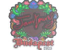 Sticker | JamYoung (Embroidered) | Budapest 2025