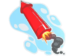 Sticker | Big Red Rocket