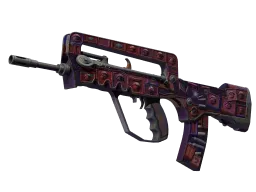 FAMAS | Rapid Eye Movement (Battle-Scarred)