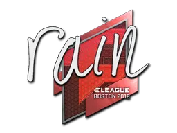 Sticker | rain | Boston 2018 CS2 skin
