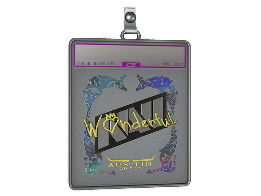 Sticker Slab | w0nderful (Holo) | Austin 2025
