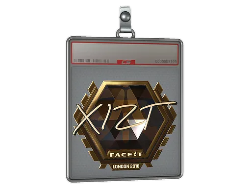 Sticker Slab | Xizt (Gold) | London 2018
