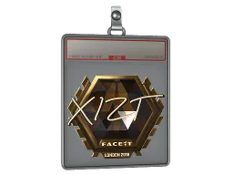Sticker Slab | Xizt (Gold) | London 2018