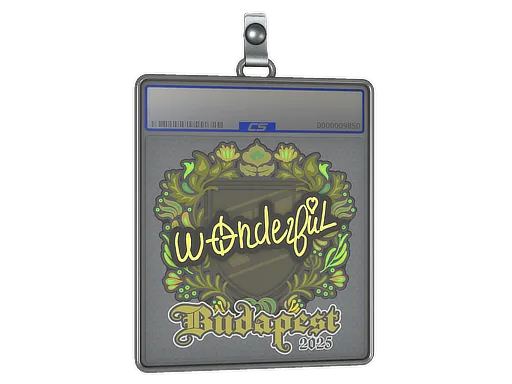 Sticker Slab | w0nderful | Budapest 2025