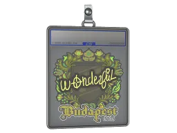 Sticker Slab | w0nderful | Budapest 2025
