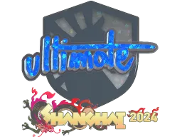 Sticker | ultimate (Glitter) | Shanghai 2024
