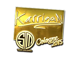 Sticker | karrigan (Gold) | Cologne 2015