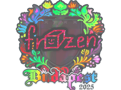 Sticker | frozen (Holo) | Budapest 2025