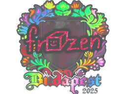 Sticker | frozen (Holo) | Budapest 2025