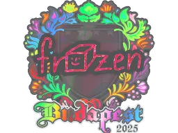 Sticker | frozen (Holo) | Budapest 2025