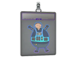 Sticker Slab | Poorly Drawn Ava (Holo)