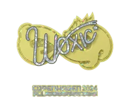 Sticker | woxic (Glitter) | Copenhagen 2024