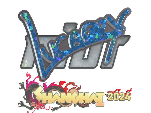 Sticker | Lucaozy (Glitter) | Shanghai 2024