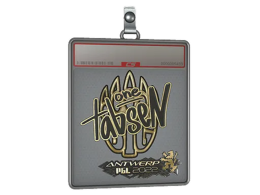 Sticker Slab | tabseN (Gold) | Antwerp 2022