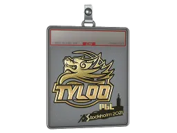Sticker Slab | Tyloo (Gold) | Stockholm 2021