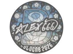 Sticker | alex666 | Cologne 2026