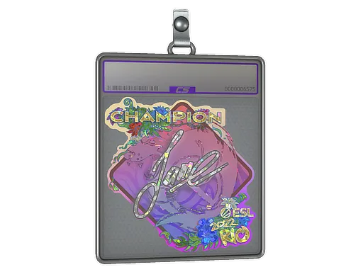 Sticker Slab | Jame (Glitter, Champion) | Rio 2022