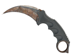 ★ Karambit | Rust Coat (Battle-Scarred)