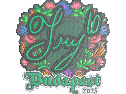 Sticker | TRY (Embroidered) | Budapest 2025