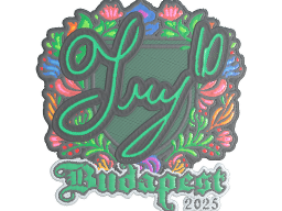 Sticker | TRY (Embroidered) | Budapest 2025