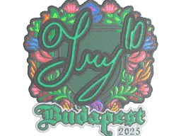 Sticker | TRY (Embroidered) | Budapest 2025