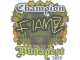 Sticker | FlameZ (Champion) | Budapest 2025