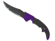 ★ StatTrak™ Falchion Knife | Ultraviolet (Field-Tested)