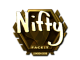 Sticker | Nifty (Gold) | London 2018