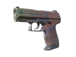 P2000 | Coral Halftone CS2 skin