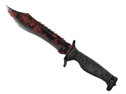 ★ StatTrak™ Bowie Knife | Crimson Web (Battle-Scarred)
